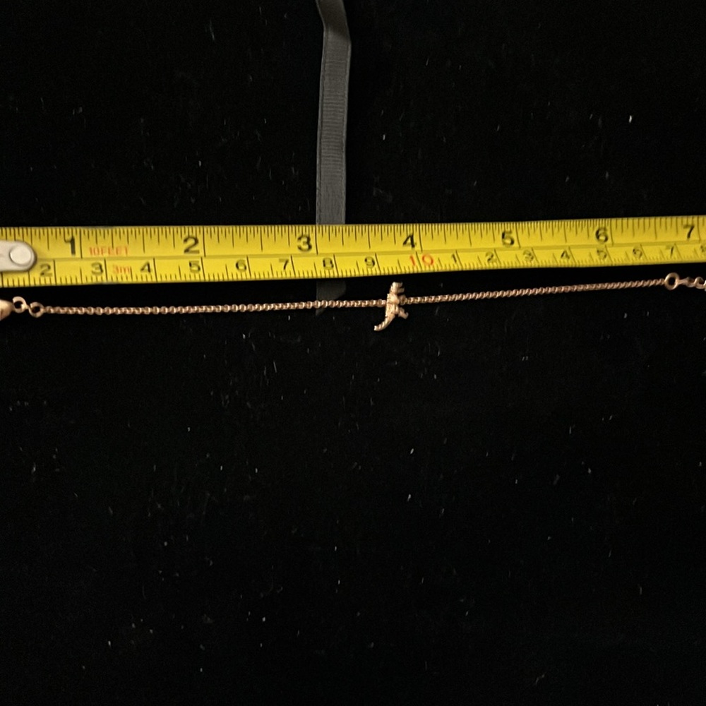 Coach Mini Demi Fine Rexy Bracelet in Rosegold - Picture 5 of 7